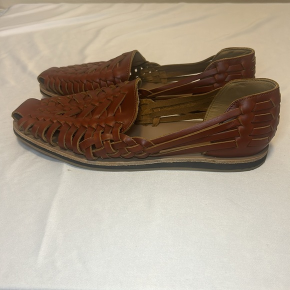 Nisolo Handwoven Leather Huarache Sandals Slip On Men’s Size 9 main image 16